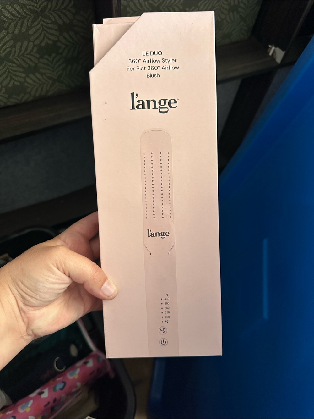 L'ange Blush 360° Airflow Styler - Blush Pink